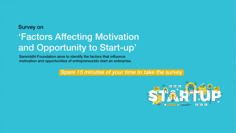 Photo of Survey on “Factors Affecting Motivation and Opportunity to Start-up”
