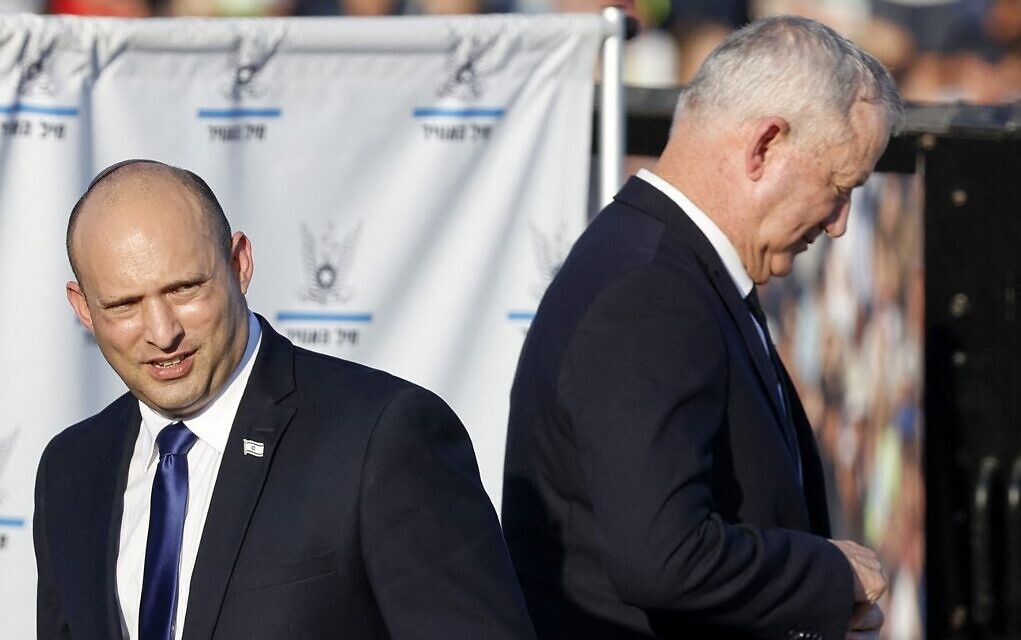 Photo of A government with 2 heads: Bennett and Gantz lead coordinated, opposing policies