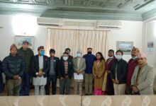 Photo of An 8 Party Delegates Meet the Chief Election Commissioner